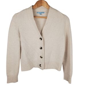 ANTONIO MELANI 100% Cashmere Cardigan Sweater. Women's MED. #0221